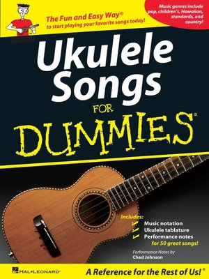 cover image of Ukulele Songs for Dummies (Songbook)